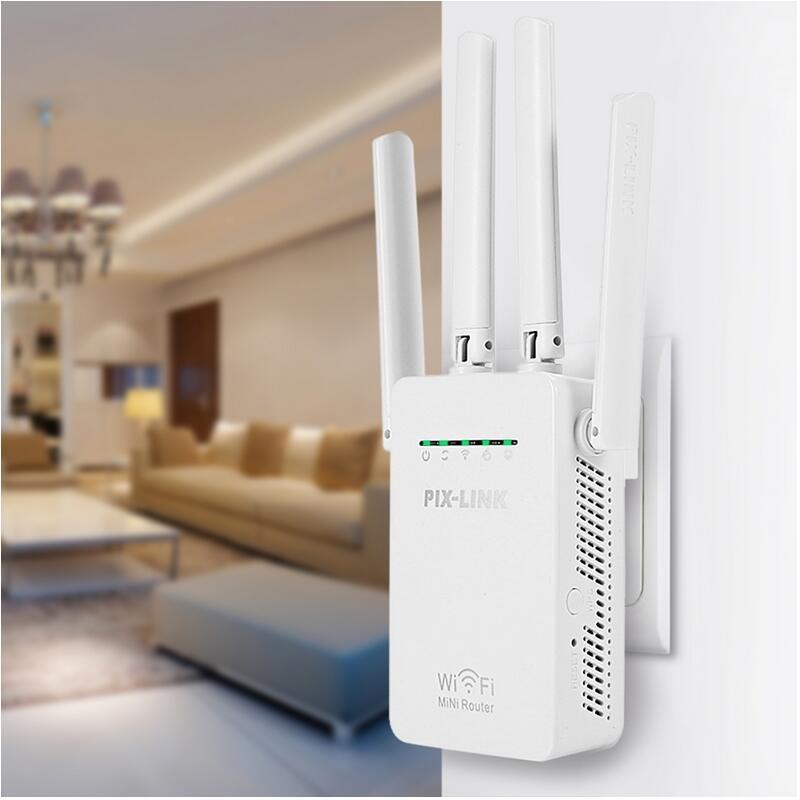 Four Antenna Wireless Router Repeater photo 3