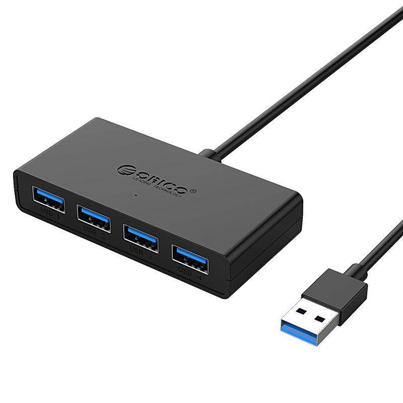 ORICO G11-H4 Laptop USB3.0 Hub HUB Extension Cable With Auxiliary Power Supply Port photo 2