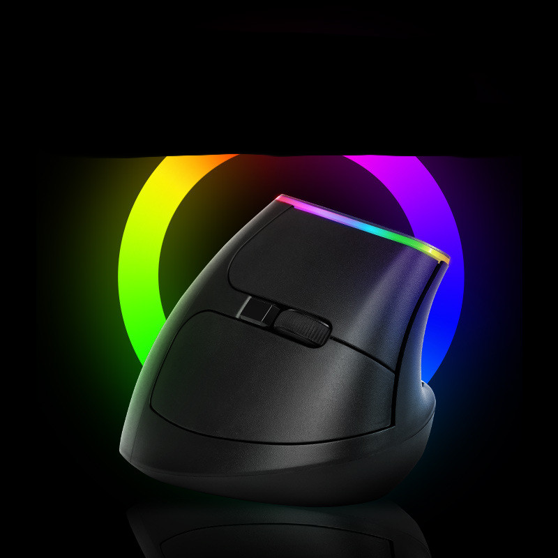 Vertical Vertical Mouse Wireless Desktop Laptop Office Ergonomic Usb Mouse photo 3
