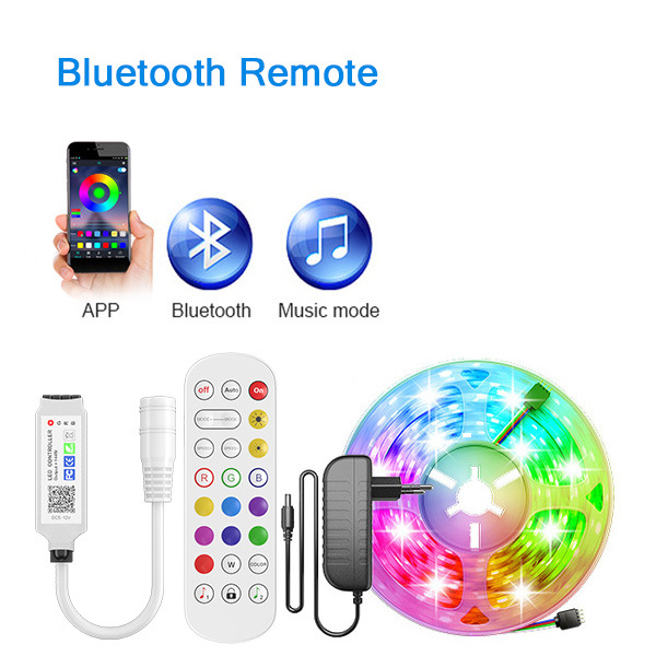 24-Key Mini Bluetooth Dc Head Rgb Controller photo 1