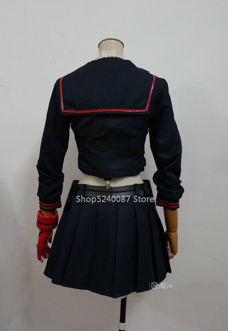 Cosplay Costume T-Shirt Skirt Sailor-Suit School-Uniform Ryuko Kill-Matoi Japanese-Anime photo 2