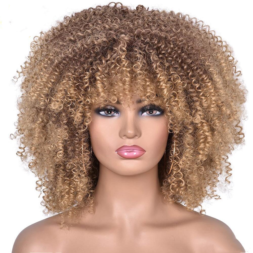 European And American Wigs Female Short Curly Wigs photo 4