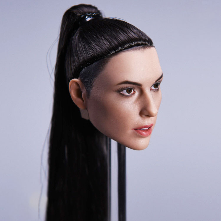 European And American Beauty Hair Transplant Head Sculpt Jx-09 photo 2