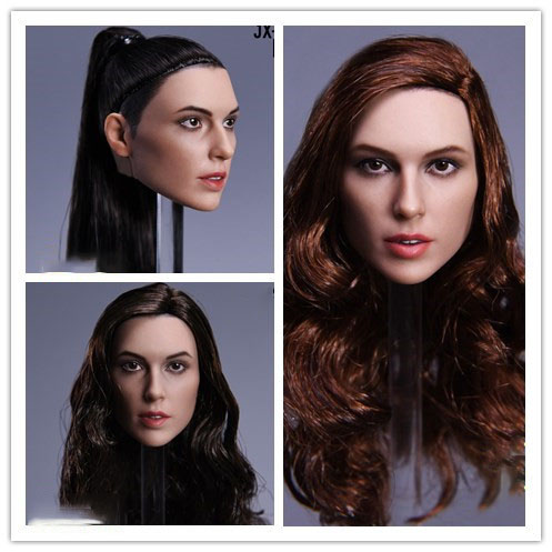 European And American Beauty Hair Transplant Head Sculpt Jx-09 photo 5