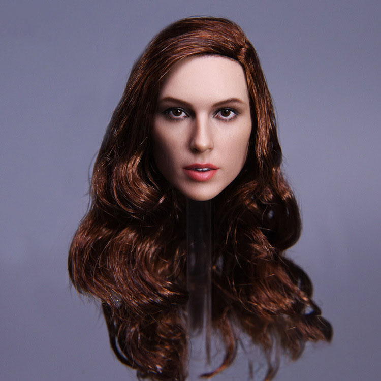 European And American Beauty Hair Transplant Head Sculpt Jx-09 photo 1