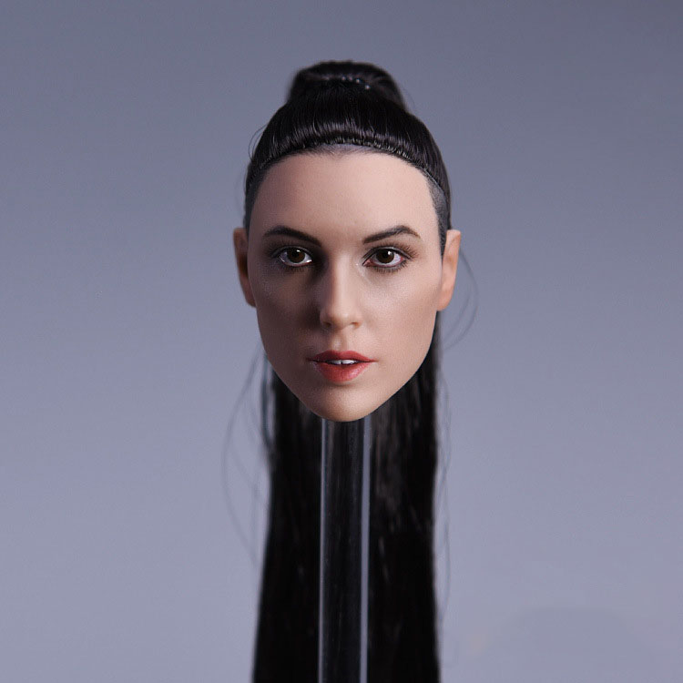 European And American Beauty Hair Transplant Head Sculpt Jx-09 photo 4
