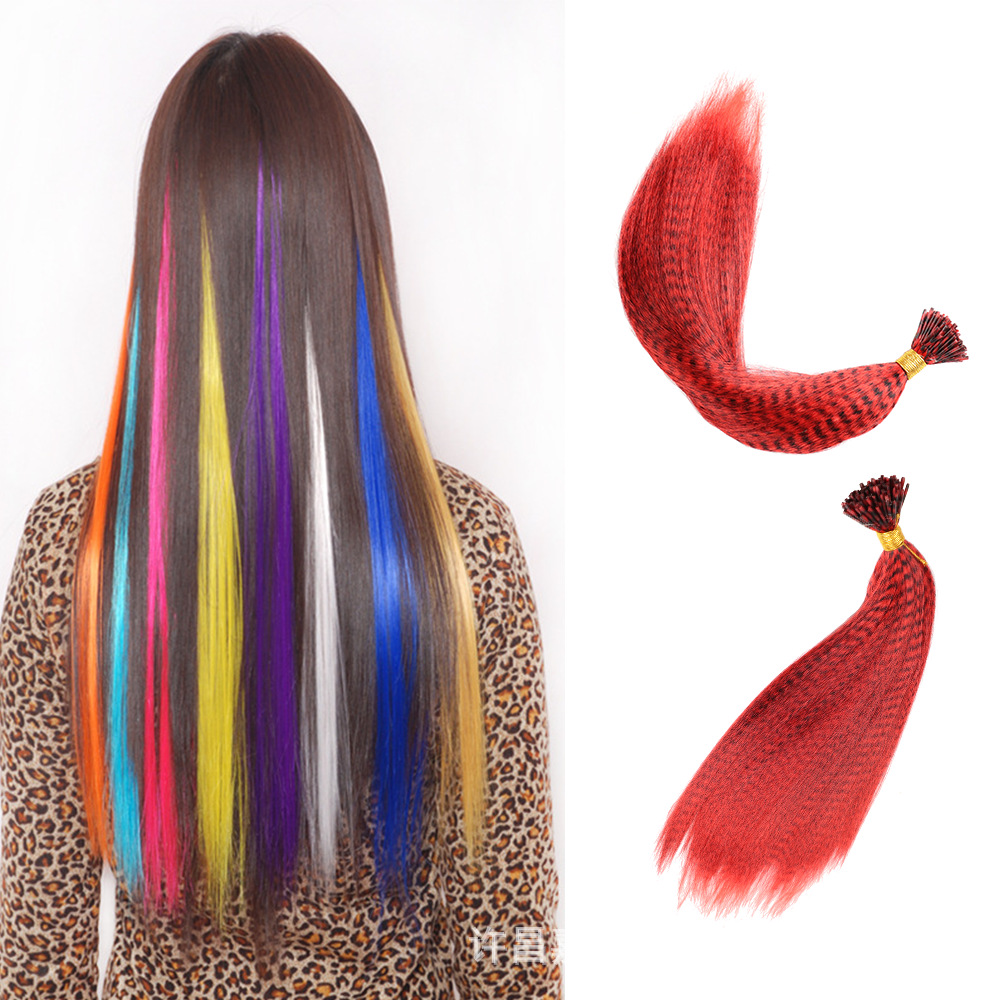 Feather Hair Extension Piece 13 Colors photo 1