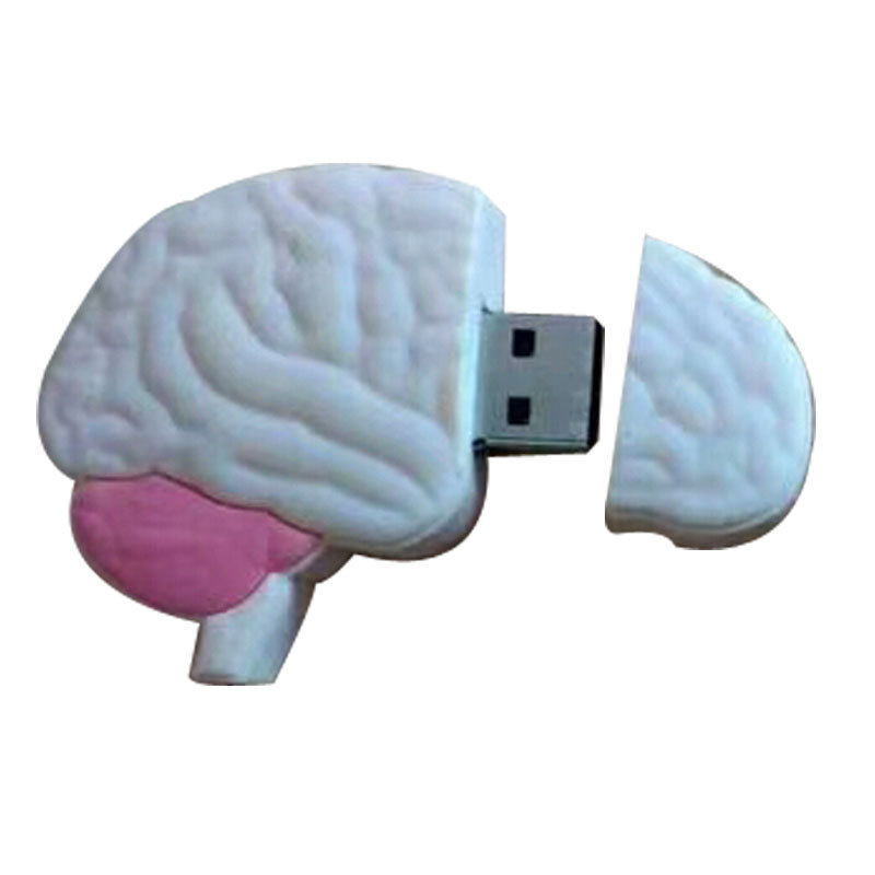 Creative Human Organs U Disk Internal Organs Brain Lip Print photo 3