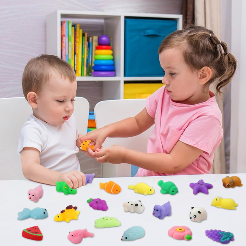 30 Toys For Classroom Birthday Xmas Gifts Goodie Bag Mini Animals Mochi Stress Relief Sensory Toys Random photo 6