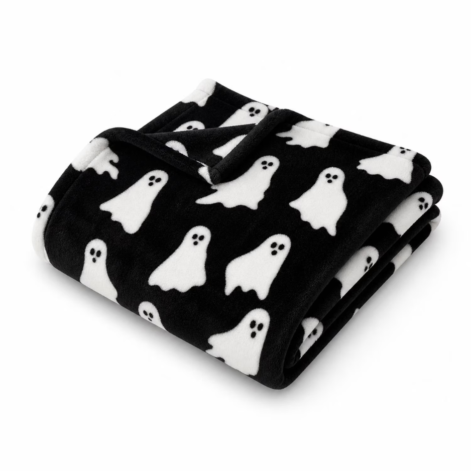 Halloween Lounge Throw Blanket 60 X 70 Inch, Soft Cozy Halloween Blanket For Home Decor photo 2
