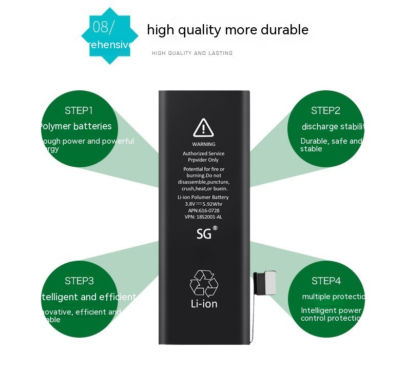 Mobile Phone Large Capacity Battery High Quality photo 3
