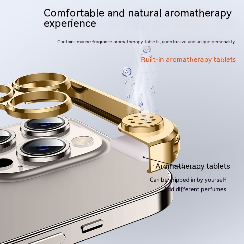 Applicable Universal Phone Case Mobile Phone Case Aromatherapy Metal photo 3