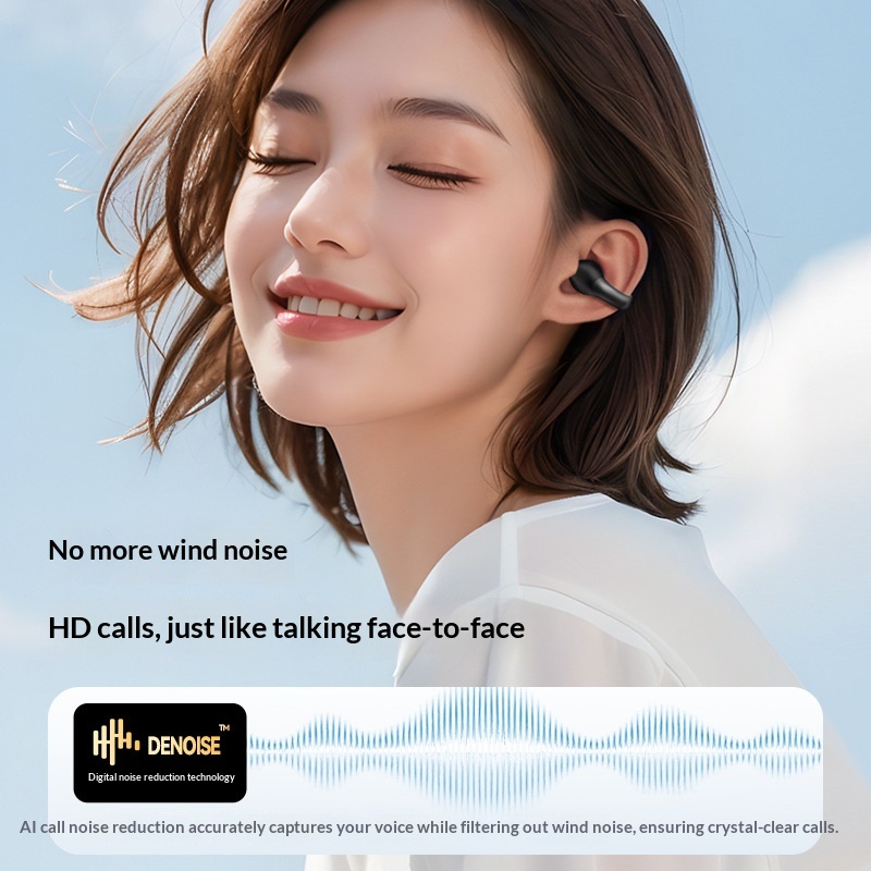 Cross Border Explosion M127 Long Range Hanging Earphone Private Model High Color Value Low Latency Wireless Bluetooth Headphones Wholesale photo 5