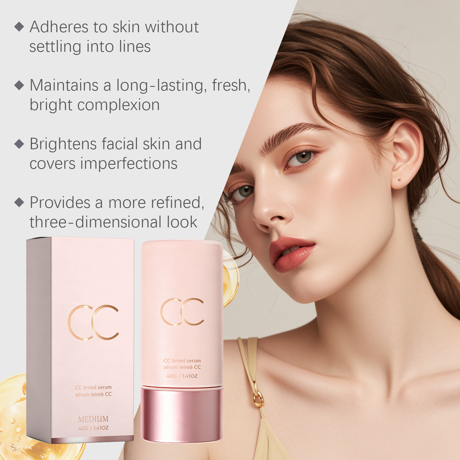 CC Pure Skin Enhancing Cream  Natural Color 40g Box photo 8