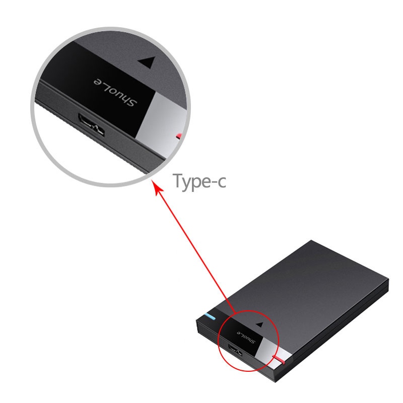 Usb30 High-speed External Mobile Hard Disk Box photo 4