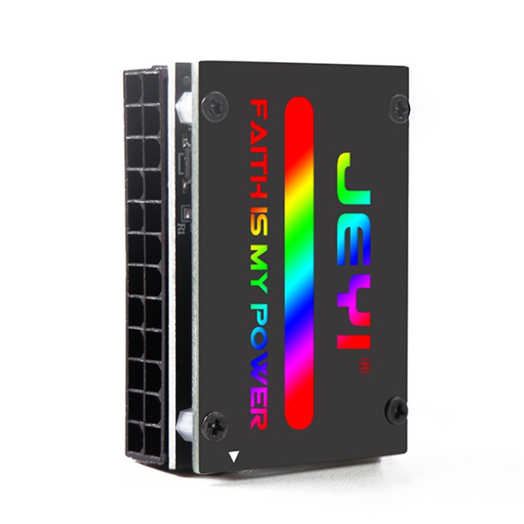 Chassis Mainboard ATX Power Supply 24Pin90 Degrees Steering Elbow Line Running Accessories photo 2
