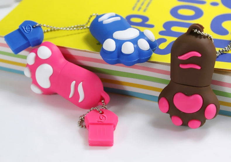 Cute Cat Claw Pvc Cartoon Plate photo 4