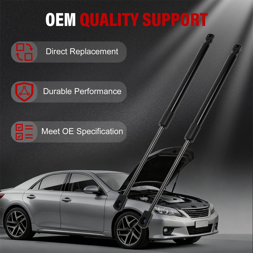 2PCS Front Hood Lift Support Springs Gas Struts Shock For Infiniti Q50 2014-2018 photo 5