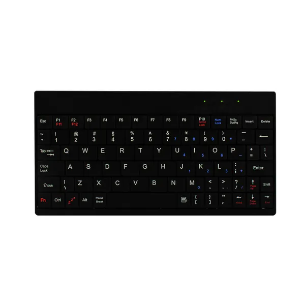 80 Keys Wired Keyboard Mini USB Connector Keyboard Portable Durable Keyboard With Carry Bag photo 2