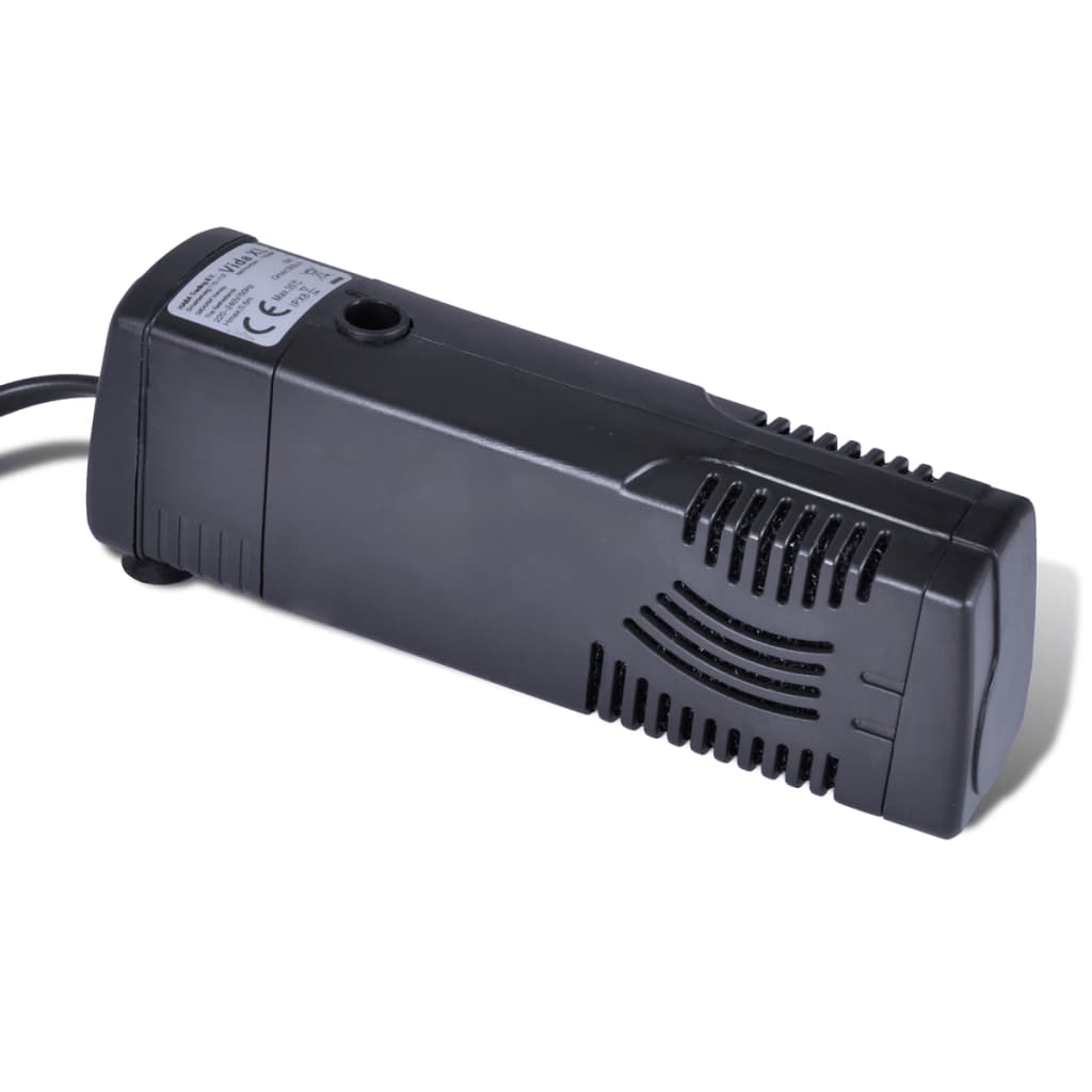 Aquarium filter pump, aquarium filter, Aquafilter 300L/h, aquarium filter pump with activated carbon photo 3