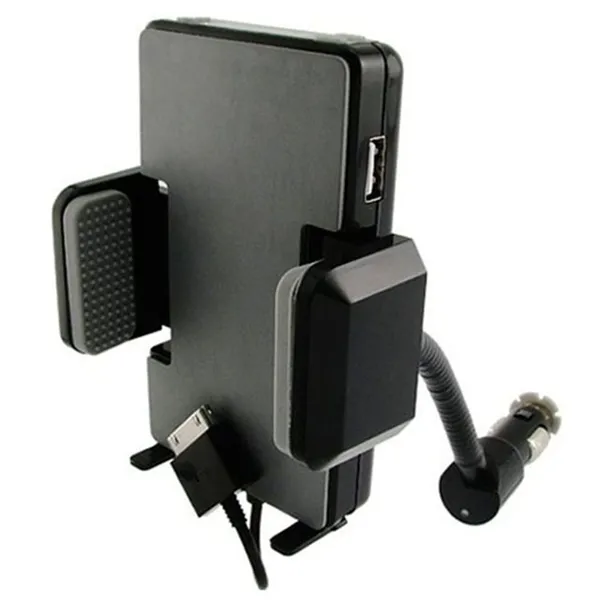 FM Transmitter Hands-free Car Charger With Remote Control Phone Stand 3.5 Mm Headphone Jack photo 2