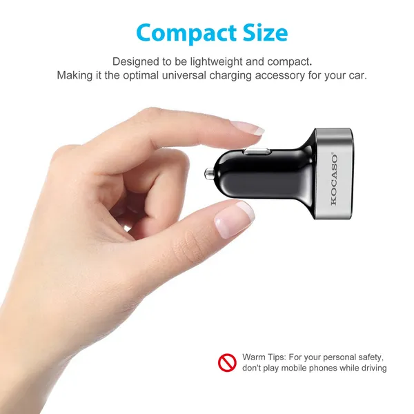 USB Car Charger 30W 5.5A 3 USB Port Cigarette Lighter Charger Adapter photo 2