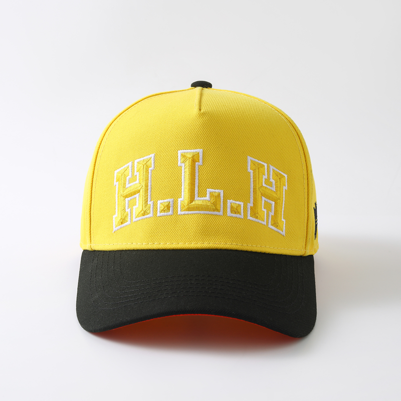 Color Block Heavy-Duty 3D Embroidery Baseball Cap photo 6