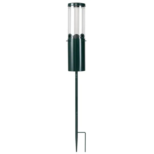 Standing Bird Feeder Squirrel-Proof, 4 Feeding Port With Perches Heavy-Duty Metal & PC Construction photo 2