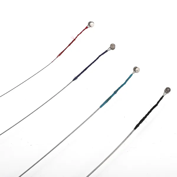 Do Not Sell On Amazon - 3-4 4-4 Nickel Silver Wound Violin Strings Set Silver photo 5