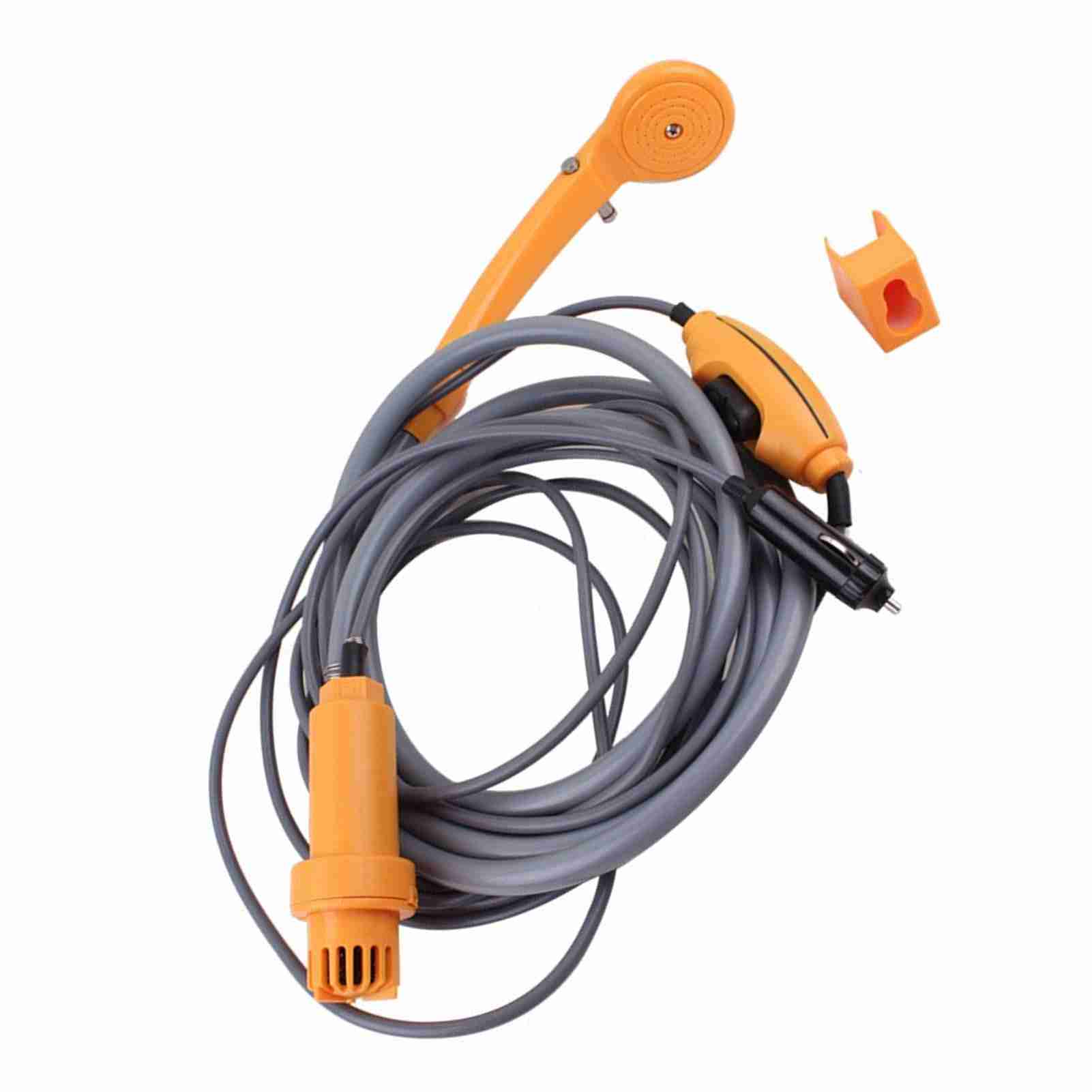 Portable Camping Shower Adjustable Water Flow Leakproof 2.5 L/min Outdoor Showerhead Sprayer photo 1