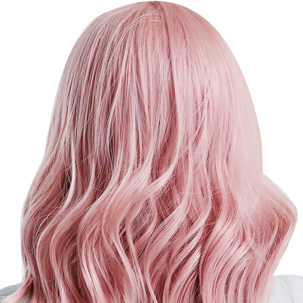LC210-1 Curly Wavy Wig  Pastel Short Bob Synthetic Wigs Cosplay Costume Wigs For Women photo 2