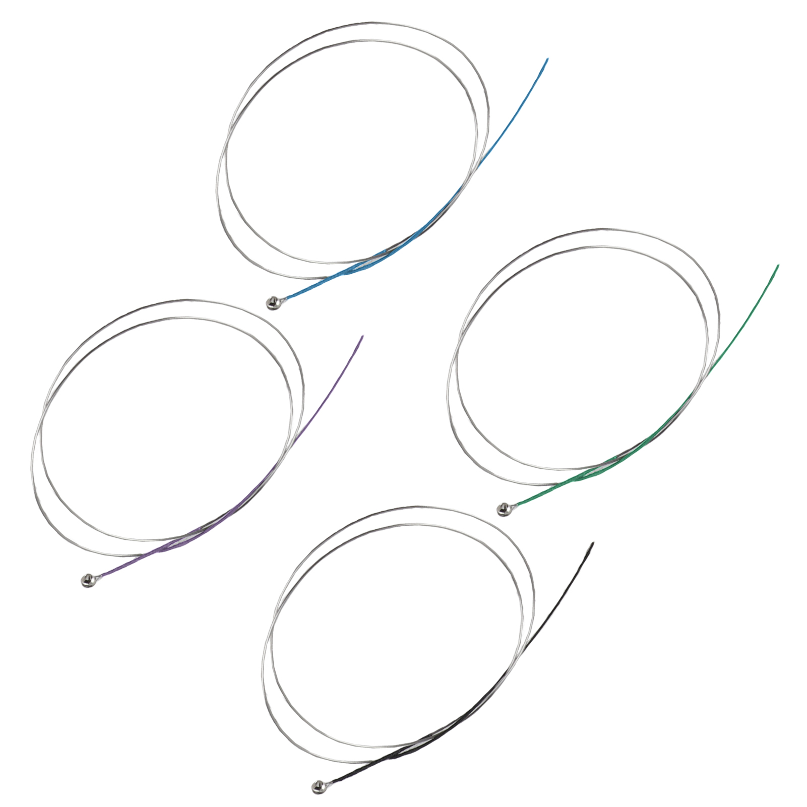 Full Set High Quality Violin Strings Size 4/4 & 3/4 Violin Strings Steel Strings G D A And E Strings photo 2