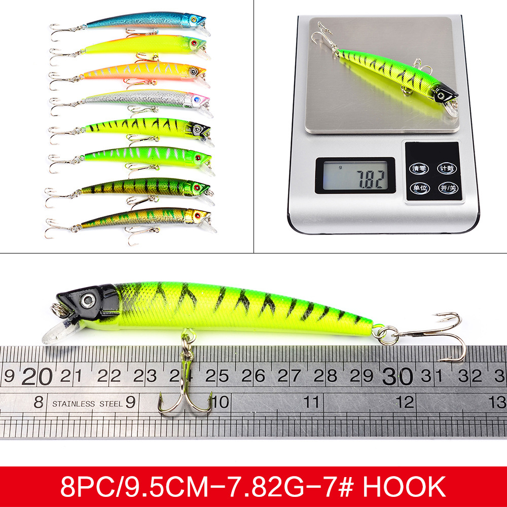 43Piece Fishing Lures Kit Soft Hard Fishing Lures Baits Set With Hooks For Saltwater And Freshwater Fishing Gear Gifts For Men photo 3