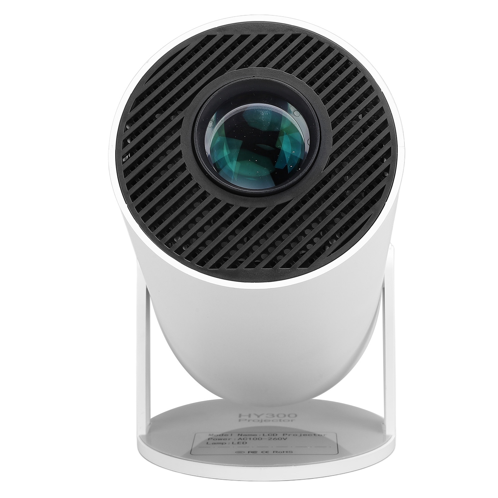 5G WiFi Bluetooth Projector 180 Degree Rotation FHD 1080P 1G RAM 8G ROM Portable Movie Projector For Android 11.0 100‑240V US Plug photo 4