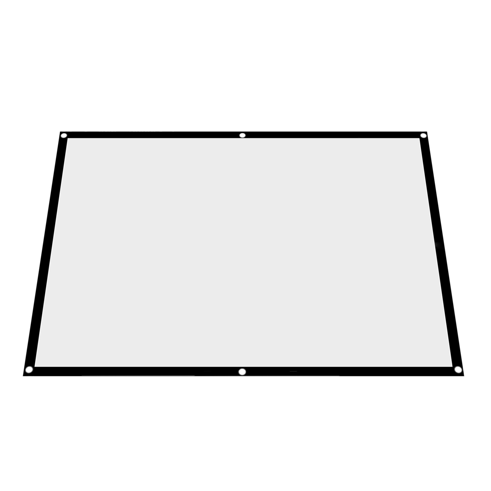 1pc Portable Foldable NOn Crease White Projector Curtain Projection Screen 4:3 (100inch) photo 2