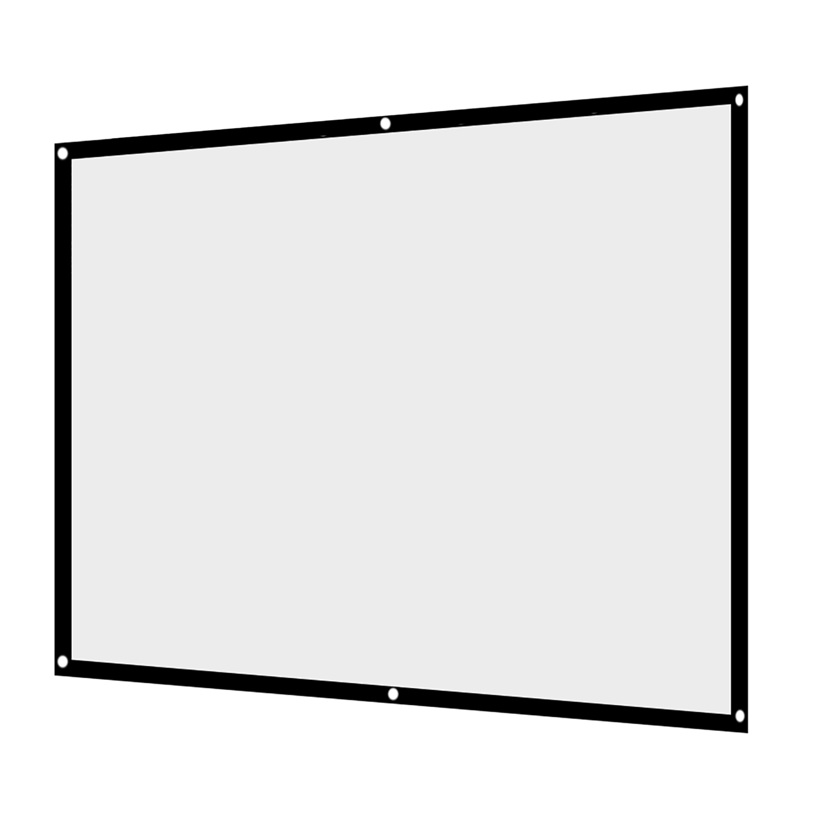 1pc Portable Foldable NOn Crease White Projector Curtain Projection Screen 4:3 (100inch) photo 3