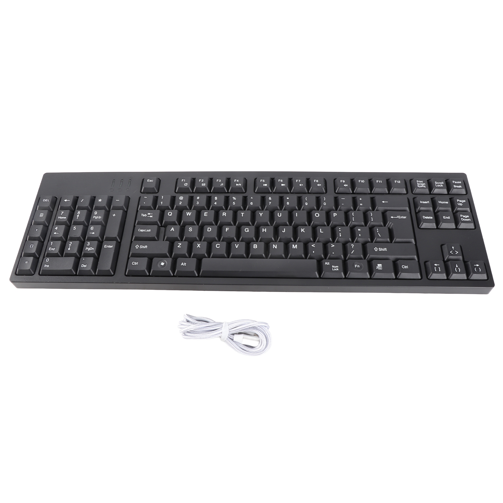Left Handed Keyboard Ergonomic Full Size Dual USB Interface 109 Keys Keyboard For Computer Laptop photo 6