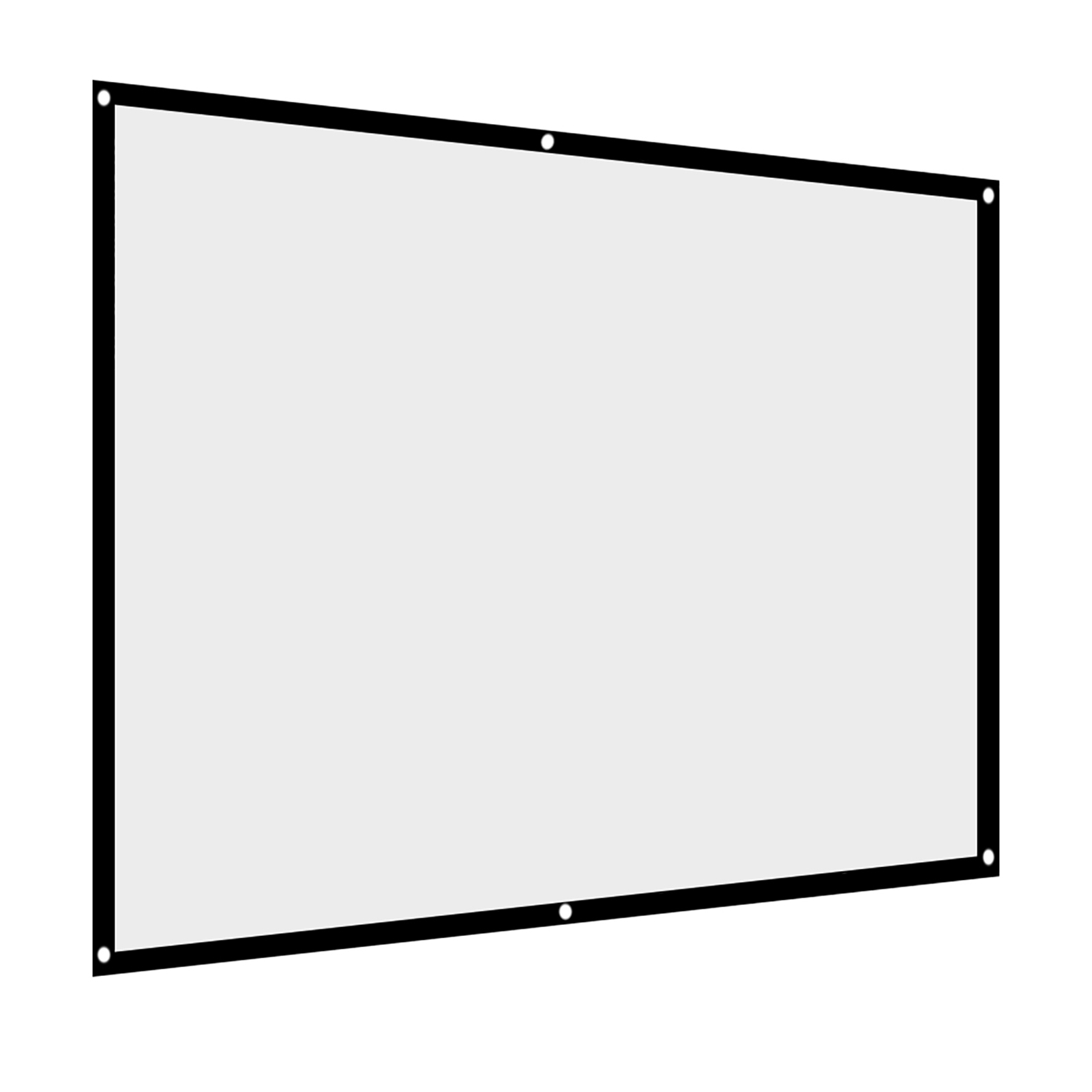 1pc Portable Foldable NOn Crease White Projector Curtain Projection Screen 4:3 (100inch) photo 5