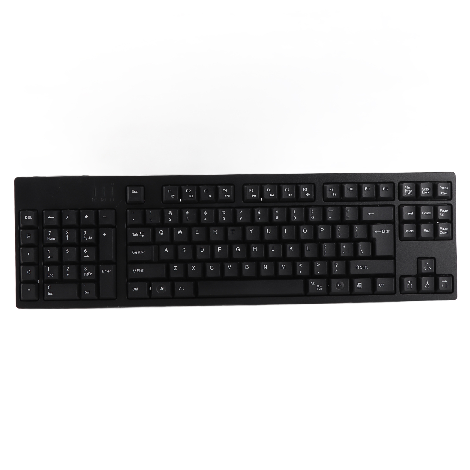 Left Handed Keyboard Ergonomic Full Size Dual USB Interface 109 Keys Keyboard For Computer Laptop photo 1