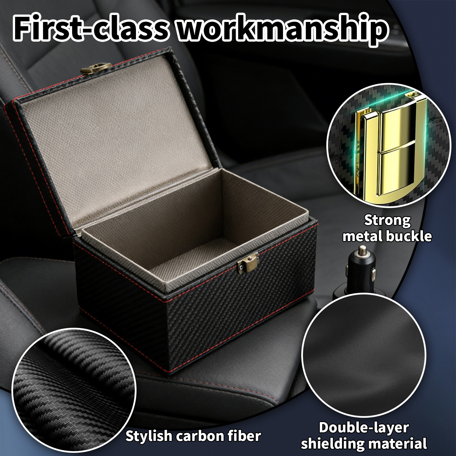 Car Key Storage Box With Keyless Go Protection Party Accessory Set photo 5