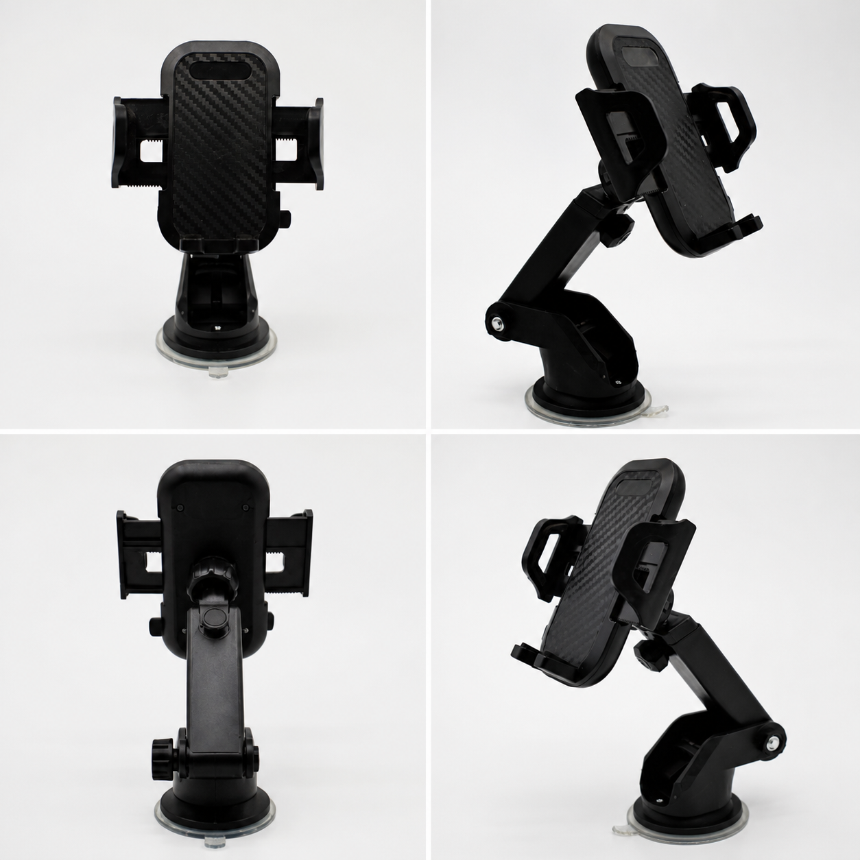 Car Phone Mount - 360° Rotating Silicone Suction Cup, Adjustable Base, One-click Release photo 5