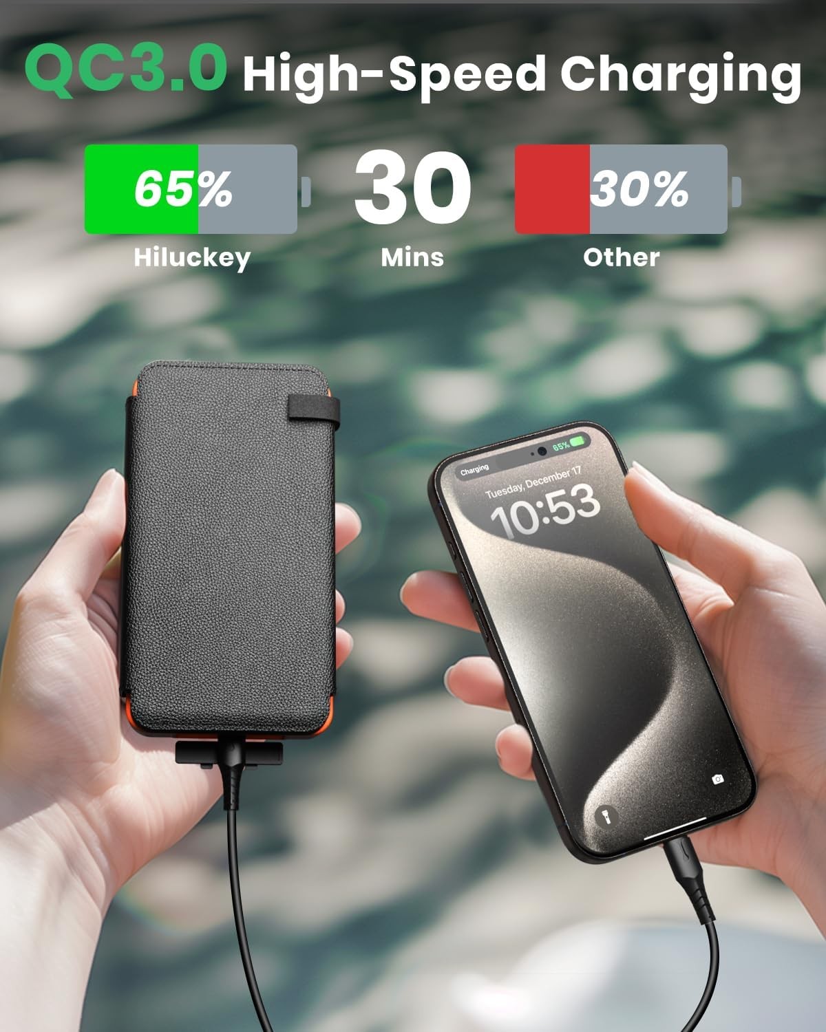4 Panel Solar Power Bank Pack 40000mAh 2 USB LED Battery Fast Charger For Phone photo 3