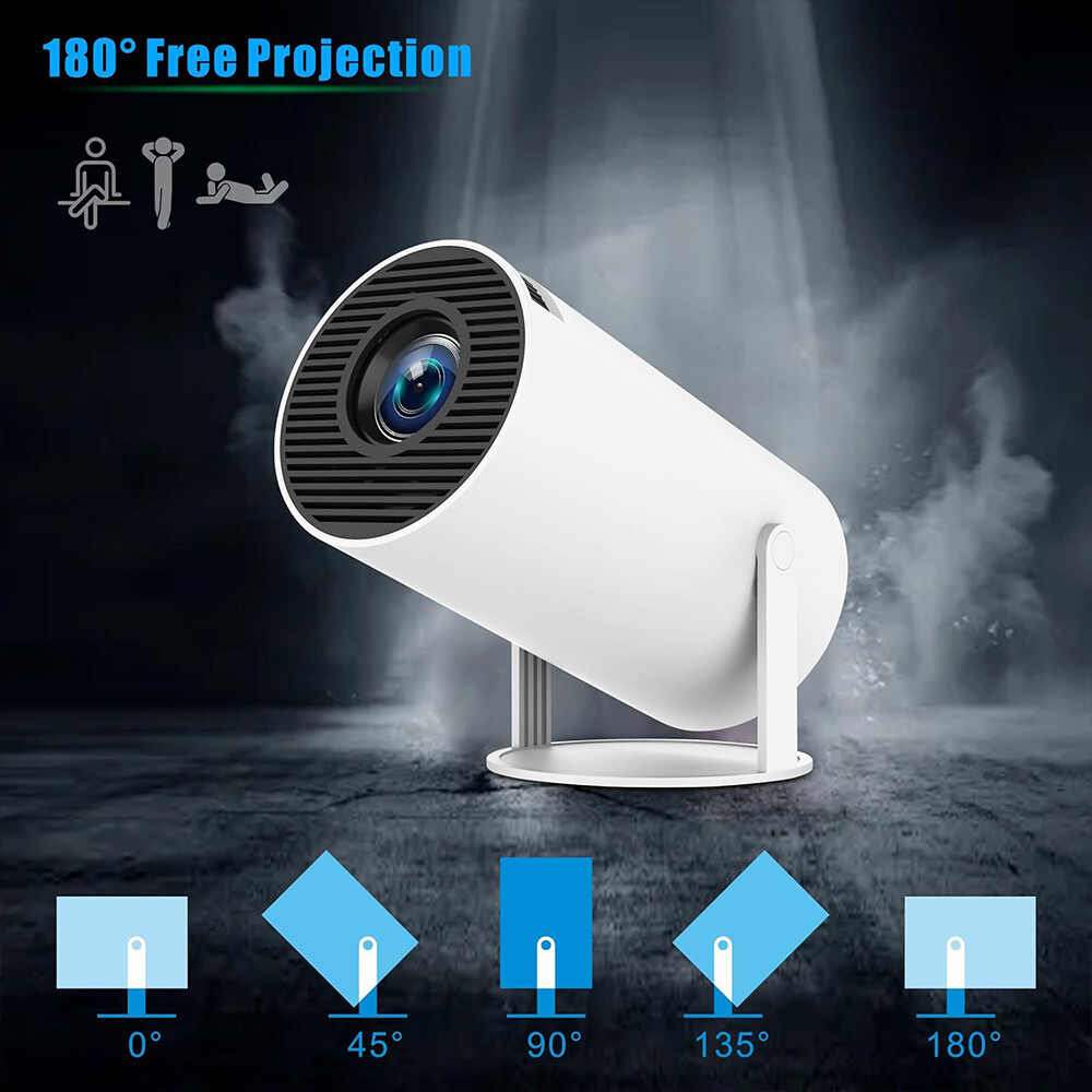 5G 4K Projector Smart HD LED WiFi Bluetooth H DMI USB Android Office Home Theater photo 3