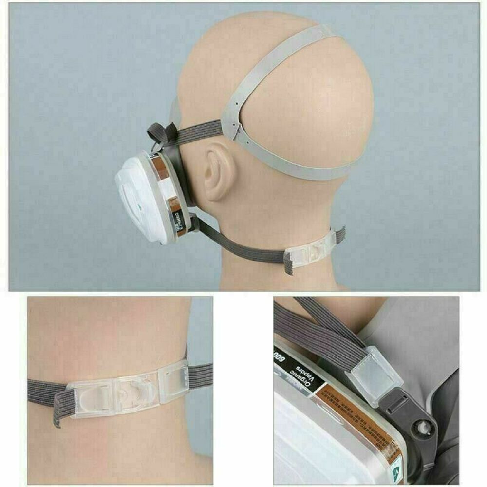 7 In 1Respirator Mask Suit Industry Painting Spray Dust Gas Mask  Respirator Mas photo 3