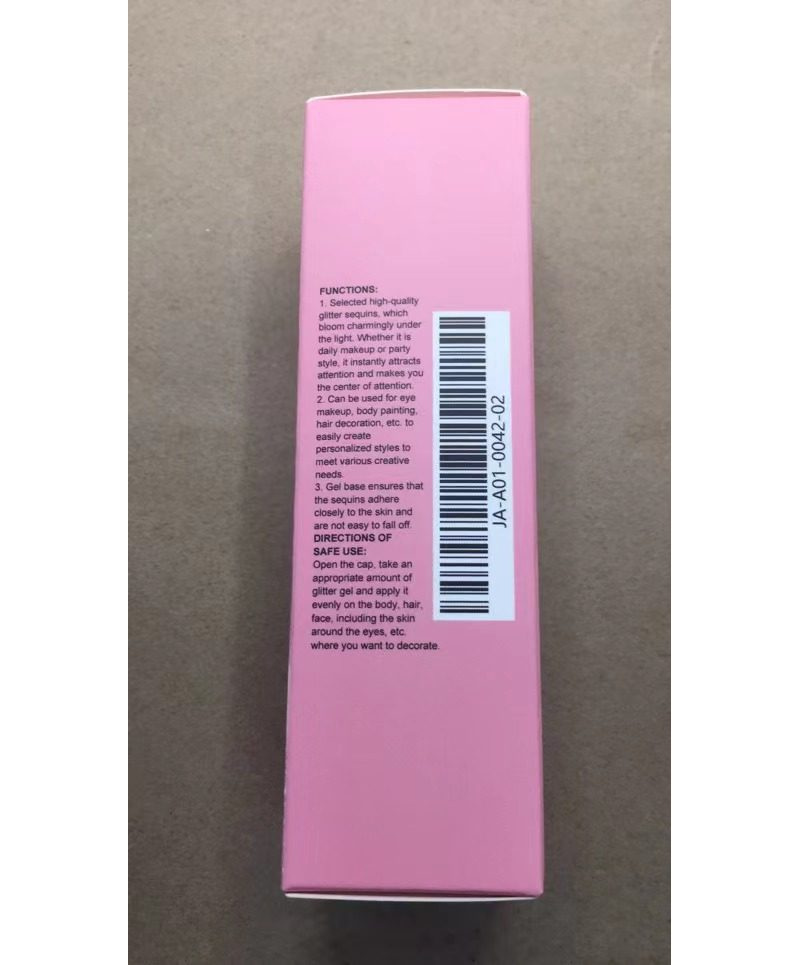 JAYSUING Pink Glitter Gel, 50 g photo 8