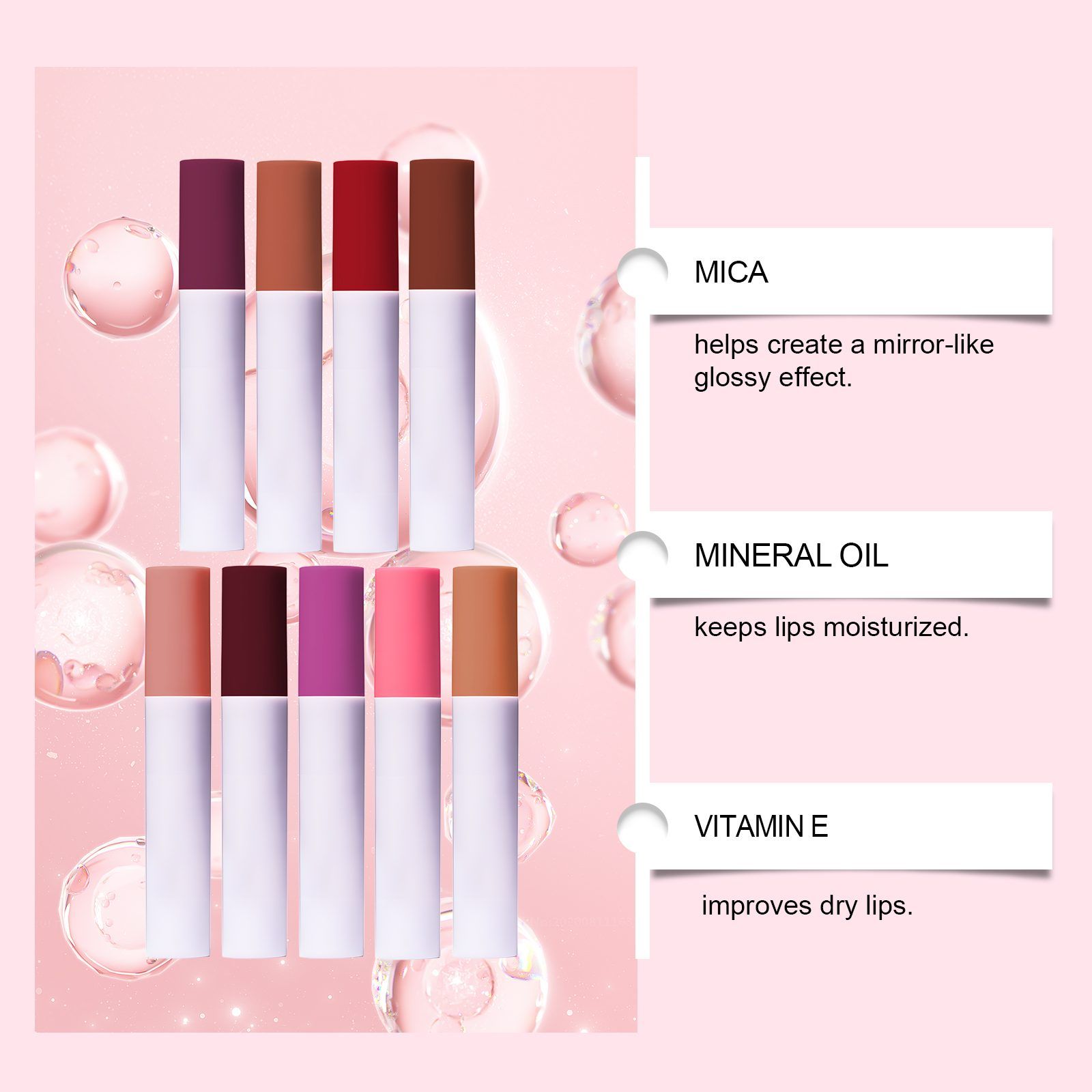 AMZ Tinted Lip Oil, Caramel, 4 g photo 6