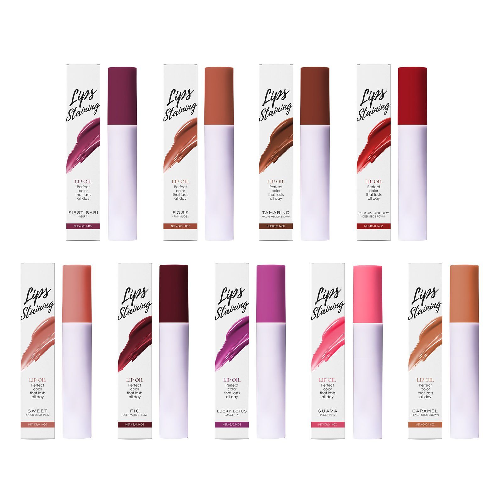 AMZ Tinted Lip Oil, Caramel, 4 g photo 8