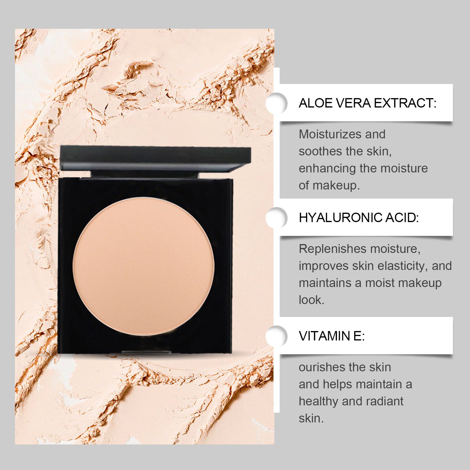 EELHOE Moisturizing Concealer Foundation Cream, Natural, 5 g photo 7