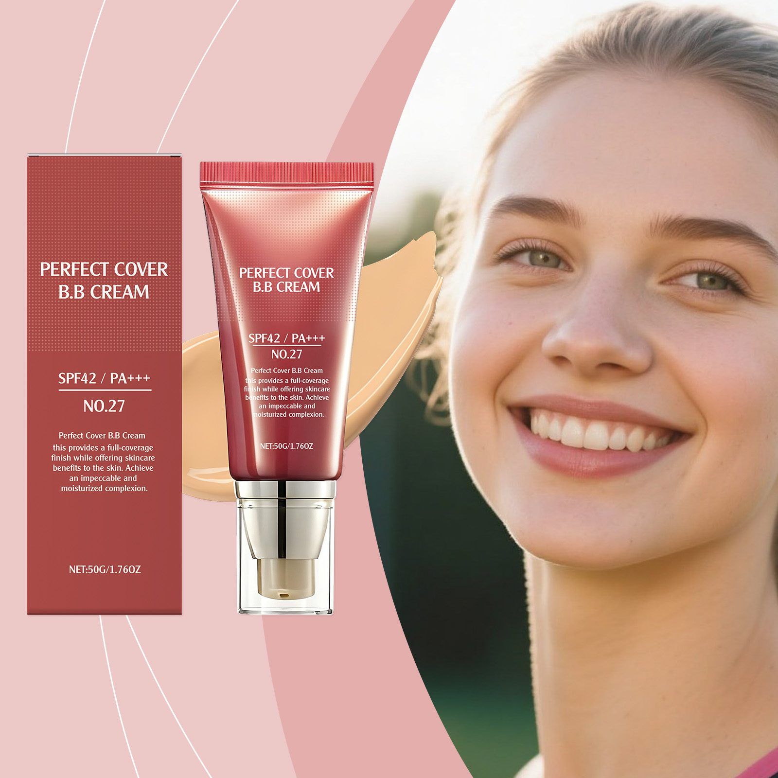 AMZ Concealer BB Cream, Skin Tone, 50 g photo 8
