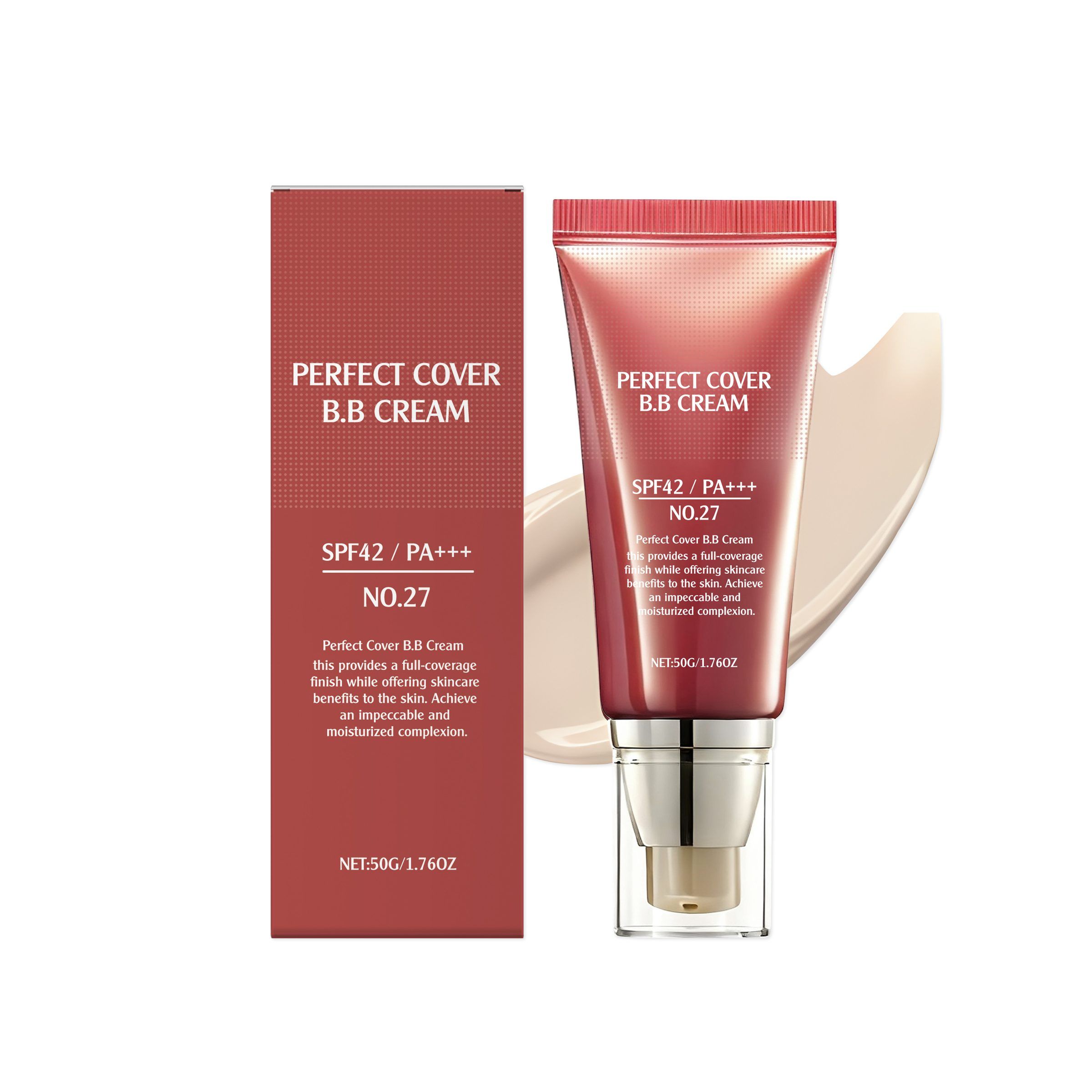 AMZ Soft-Finish Concealing BB Cream, Light, 50 g photo 2